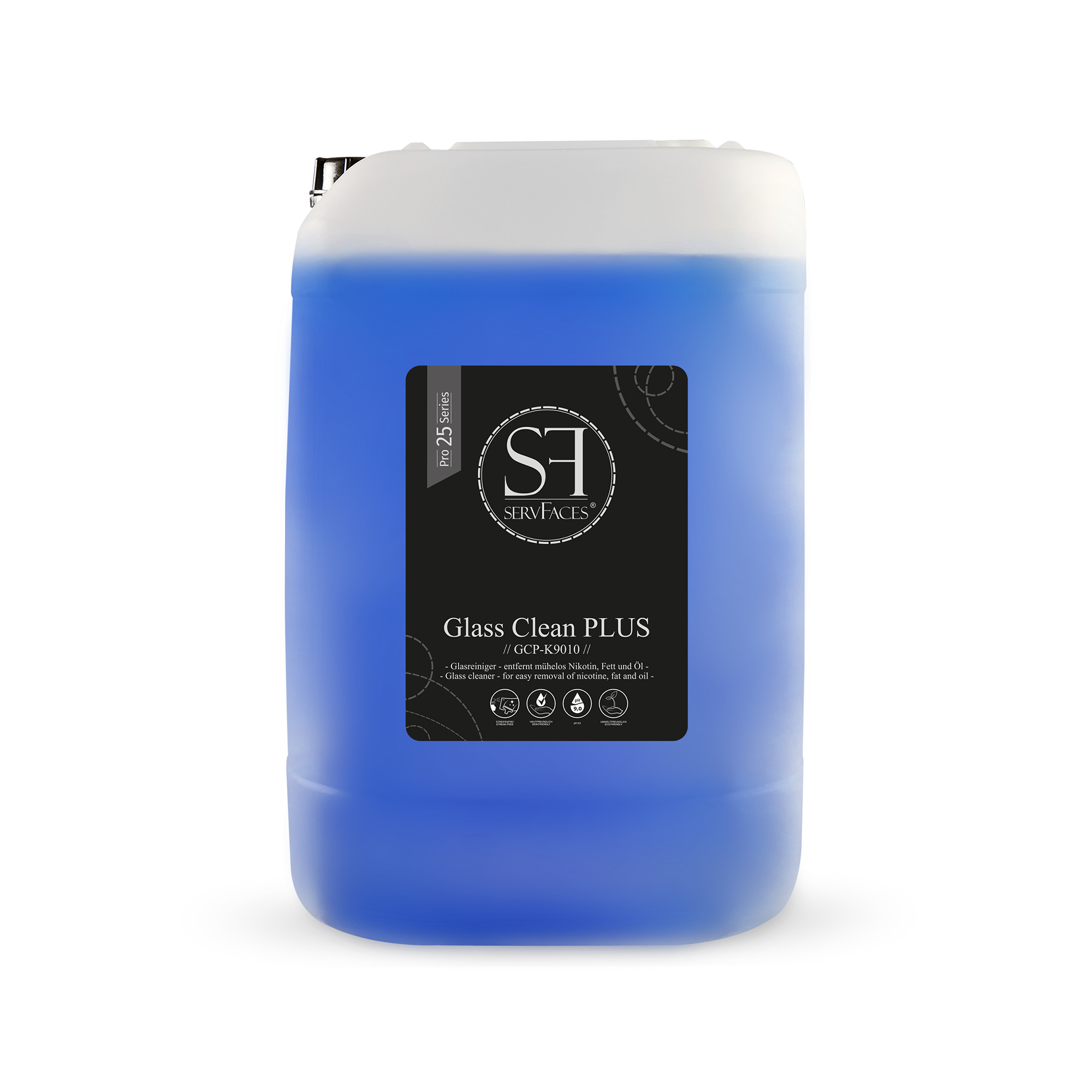 servFaces Glass Clean PLUS // GCP K9010 // - для бережной очистки поверхностей от стойких и обычных загрязнений